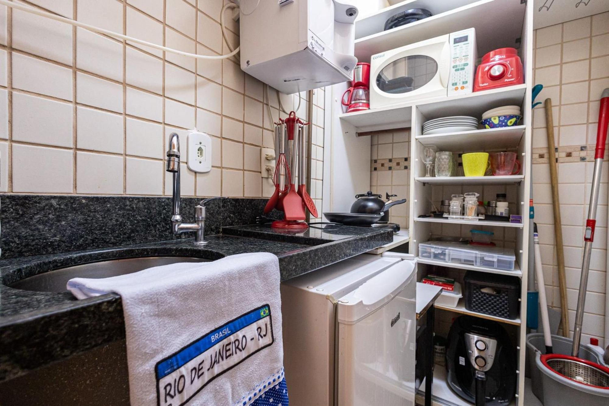 Apartamento Copacabana 200M Da Praia - Wifi Gratis - Cp5 Rio de Janeiro Eksteriør billede