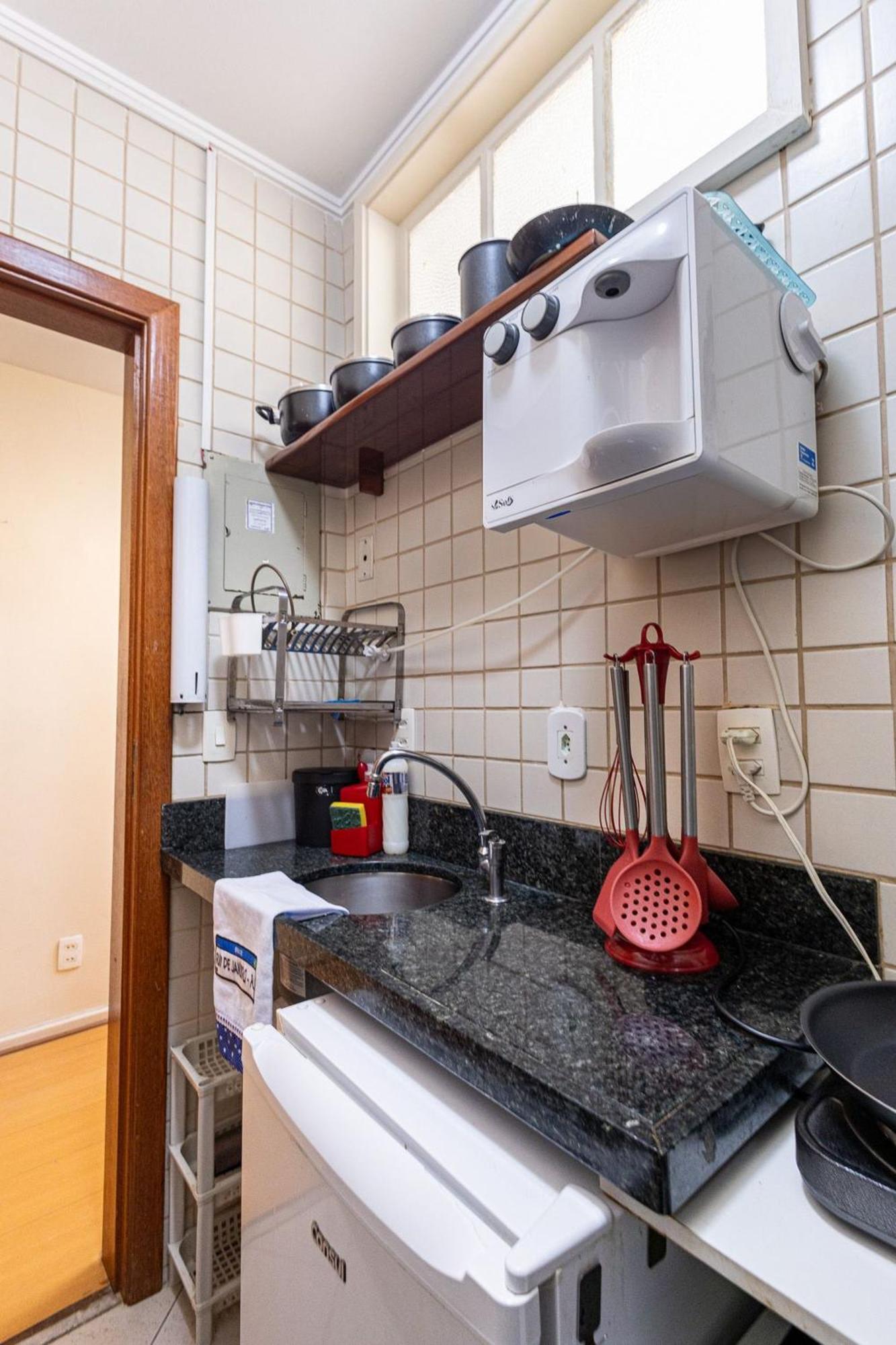 Apartamento Copacabana 200M Da Praia - Wifi Gratis - Cp5 Rio de Janeiro Eksteriør billede