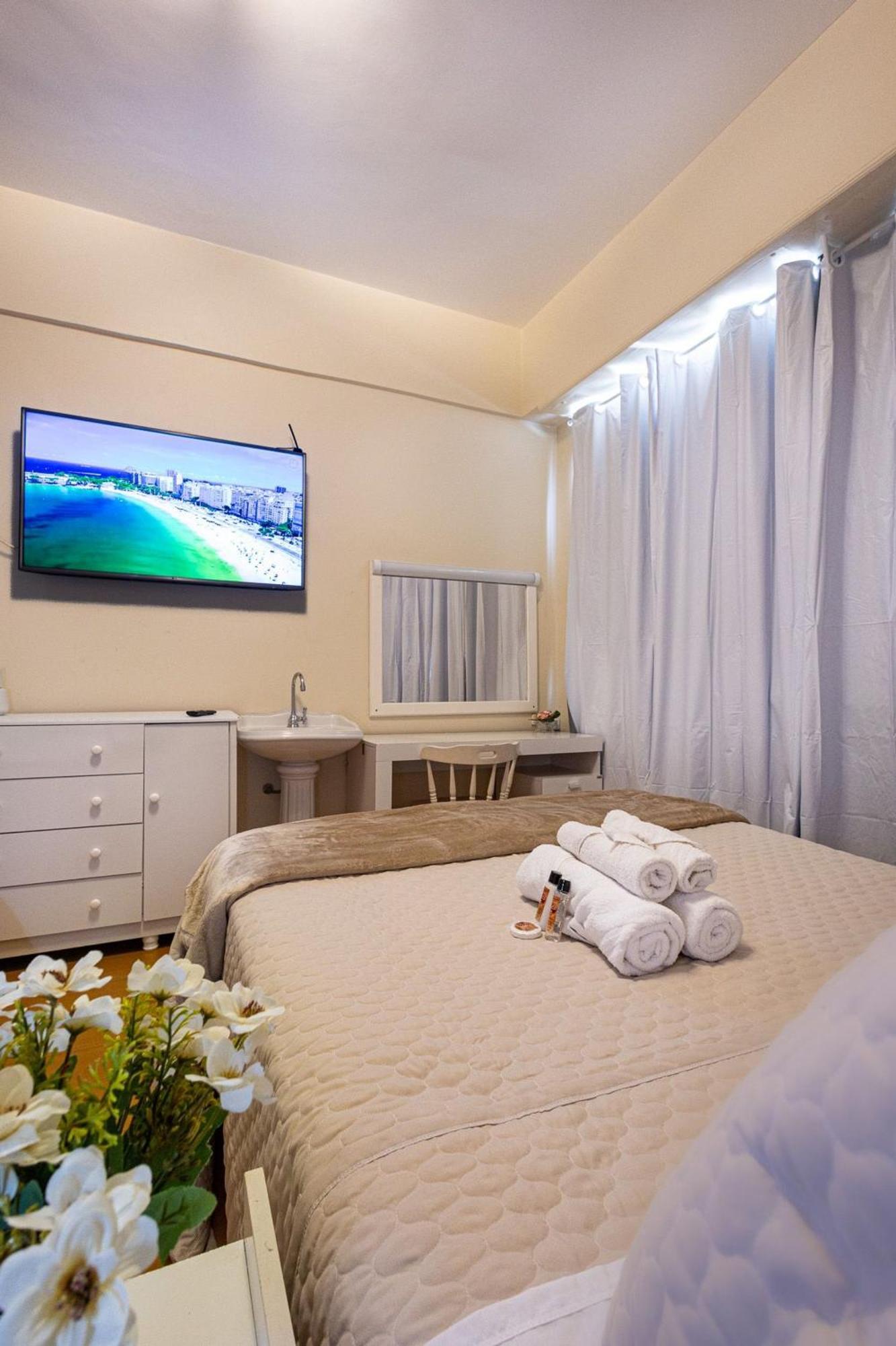Apartamento Copacabana 200M Da Praia - Wifi Gratis - Cp5 Rio de Janeiro Eksteriør billede